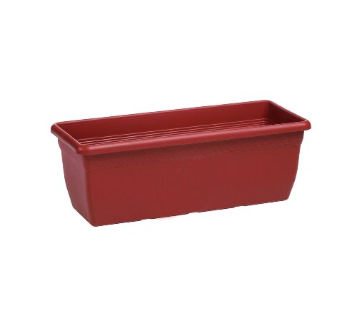 Stefanplast Vaso Plastica Rettangolare Colore Coccio Cm ...