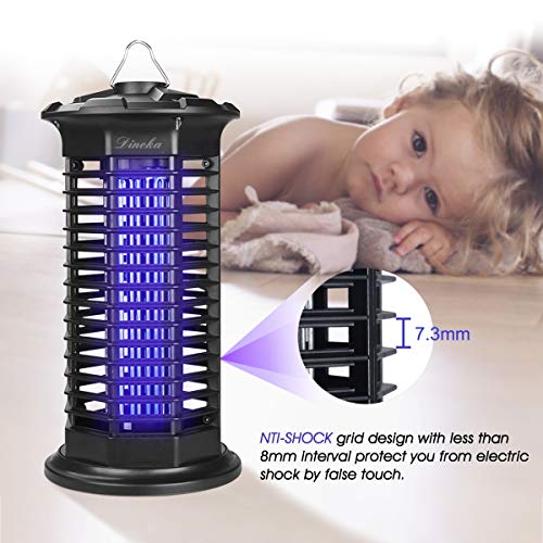 IDOR STORE Lampada Antizanzare Tramite Aspirazione Anti zanzare zanzarello Killer Cattura
