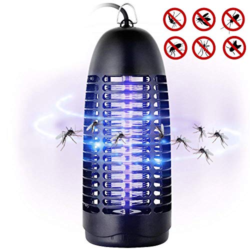 Fenvella Zanzariera Elettrica, 7W Lampada Antizanzare Elettrico Insetticida con Luce UV e Cassetto Raccogli, Alto-efficiente Trappola Zanzare Anti Insetti per Casa Ufficio Patio Cucina (BZ03)