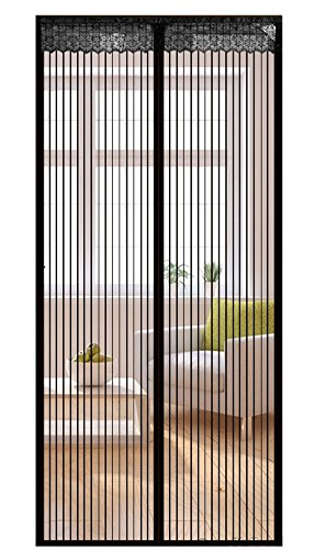 Icegrey Automatica Porta Magnetica Schermo Zanzariera Magnetica Maglia Nero 100 X 200cm