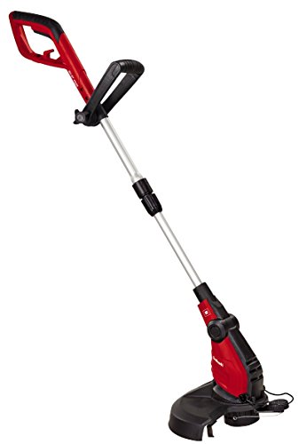 Einhell 3402022 Tagliabordi Elettrico GCEt 4530 Ampiezza Taglio 30 cm Lunghezza Filo 10 M Manico Telescopico Compreso 3 Bobine 450 W 230 V Rosso