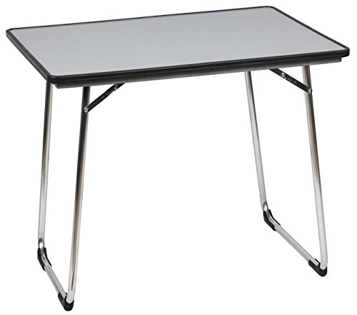 Lafuma FIDJI Tavolo da Campeggio Pieghevole e Regolabile in Altezza Argento 80x57x67 cm