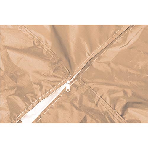 QEES Fodera per sedia a dondolo copertura per altalena a baldacchino amaca copertura per mobili da giardino fodera per sedia a 3 altalene impermeabile resistente