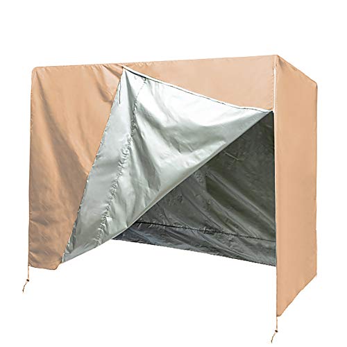 QEES Copertura per Dondolo a 3 posti Resistente e Impermeabile Copertura per Dondolo a baldacchino Copertura per mobili da Giardino