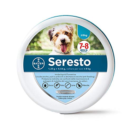 Seresto Collare per Cani fino a 8Kg