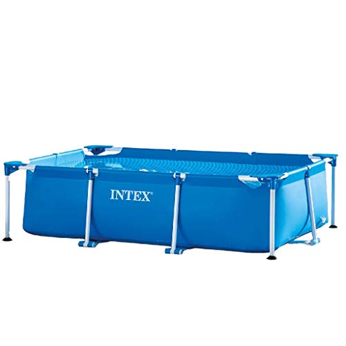 Intex 28271 Rettangolare Cm 260X160X65 Piscina Gioco Estivo Estate Giocattolo 758 2300 Litri 260 x 160 x 65 cm Blu