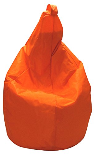 13Casa Nylon A1 Poltrona Sacco Nylon Plastica Arancione 120 x 80 x 80 cm