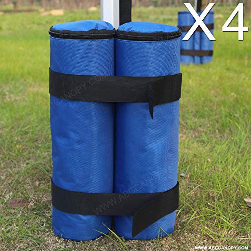 Abccanopy Sand bag 4pcs gazebo peso vestito borsa per qualsiasi Pup Up gazebo