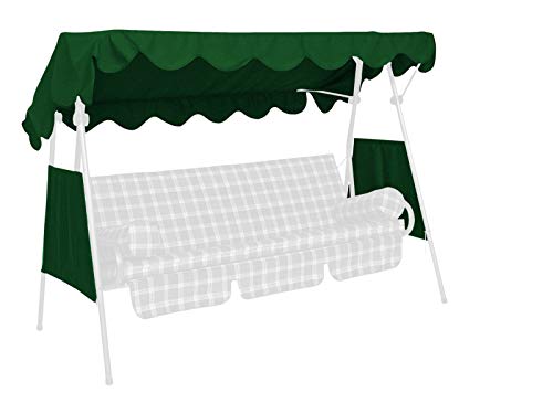 Angerer Tetto per dondolo copertina 200 x 120 cm qualit Swingtex colore verde