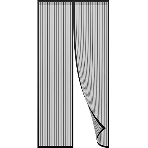 Anpro Tenda Zanzariera Magnetica 120 x 240 CM per Porta con Calamita Moschiera per Porte di Soggiorno Camera da Letto Casa