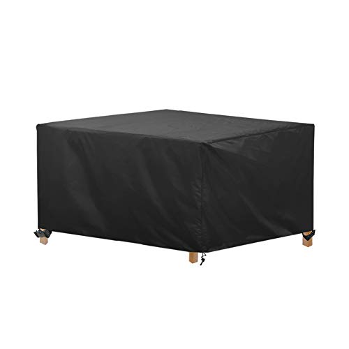 AWNIC Copertura Tavolo da Giardino Telo Copri Tavolo Sedie Mobili Resistente allo Strappo Impermeabile Telo Oxford 170X115X71cm