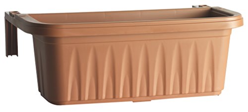 Bama 30270 Fioriera Rondine Set 2pz Terracotta 50x20x185 cm