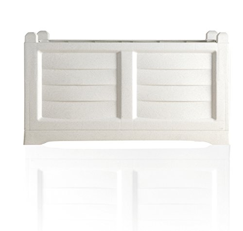 BAMA  Fioriera Arredo per esterno  colore bianco