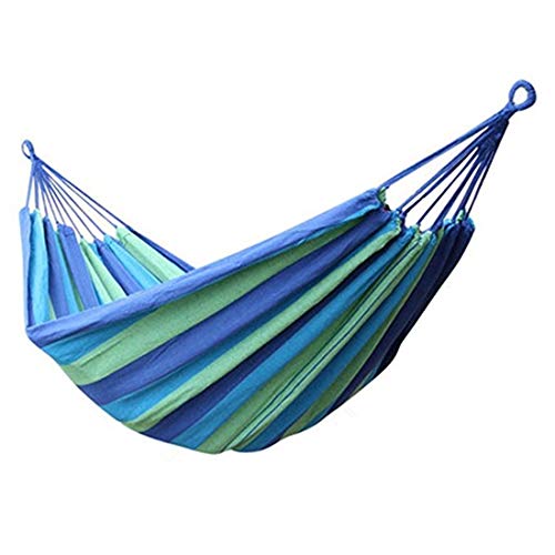 BeiLan Amaca da Campeggio da Viaggio Portata Massima 150 kg Amaca Portatile Doppia Traspirante 190 x 150 cm per Zaino in Spalla Escursione Giardino