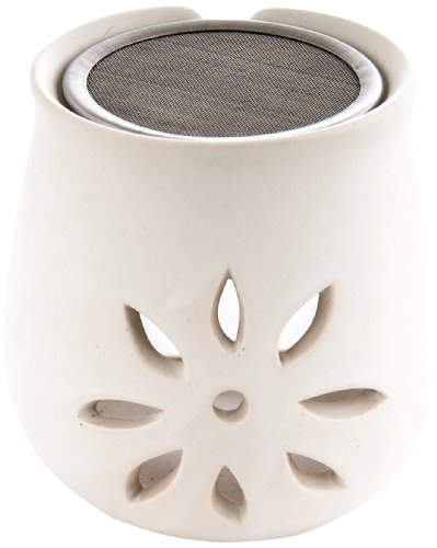 Berk KH280 Accessori per incenso  Bruciatore in Argilla con colino Design Fiore