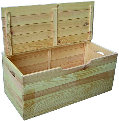 Blinky 7971710 Cassapanca Legno Tulipano con Coperchio 100 x 40 x 50 cm