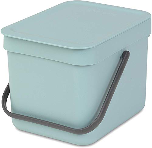Brabantia Sort Go Pattumiera Verde Mint 6 litri