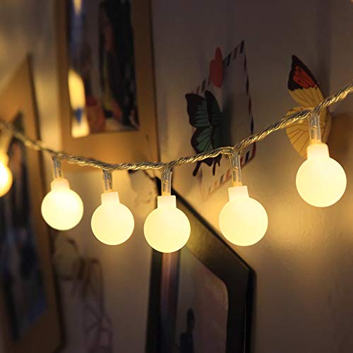 Catena Luminosa LED Filo Luci Esterno con 120 Lampadine Luci Decorative Luminarie Natalizie Interno e Esterno Stringa Luci LED da 15 Metri con 8 Modalit Flash per Natale Giardino Gazebo ecc