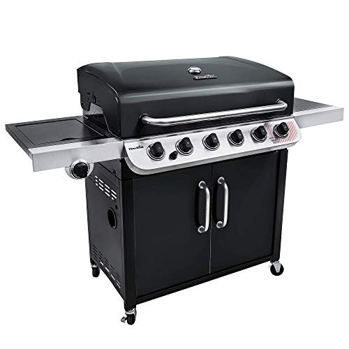 CharBroil Convective Series  640 B XL   Barbecue a gas a 6 bruciatori e bruciatore laterale finitura nera