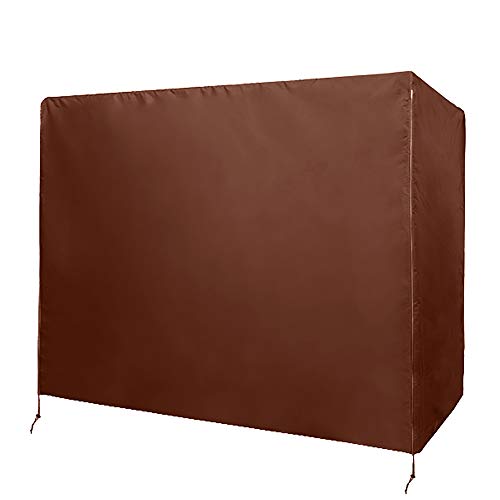 Chengsan copertura per dondolo a 3 posti resistente e impermeabile copertura per dondolo a baldacchino copertura per mobili da giardino