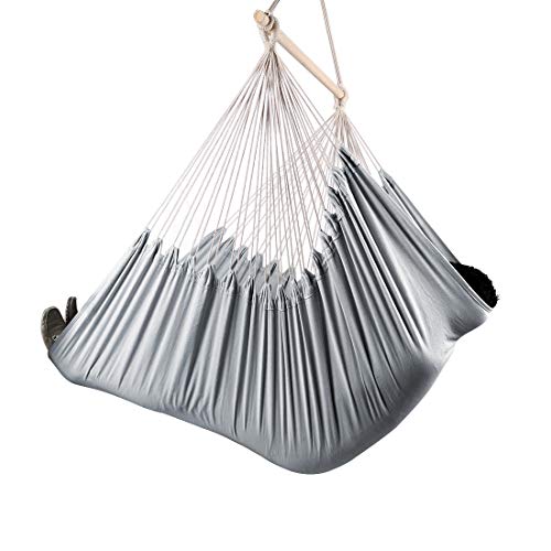 Chihee Sedia per Amaca XXL Sedia per Amaca di Dimensioni Extra Large Sedia per Altalena Relax Tessuto di Cotone per Un Comfort Superiore Durabilit