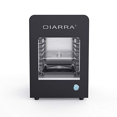 CIARRA CBBBEF04A1 Barbecue Elettrici Grill Elettrico 850 C in Acciaio Inox per Carne Pesce Frutta di Mare Verdura