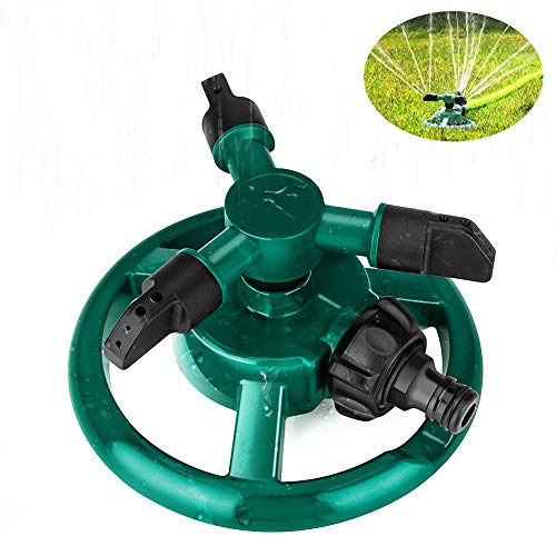 Coquimbo Irrigatore da prato irrigazione Automatico a giardino Irrigazione a prato Sistema di irrigazione a 360  con ampia area e design a prova di perdite per prato cortile giardino