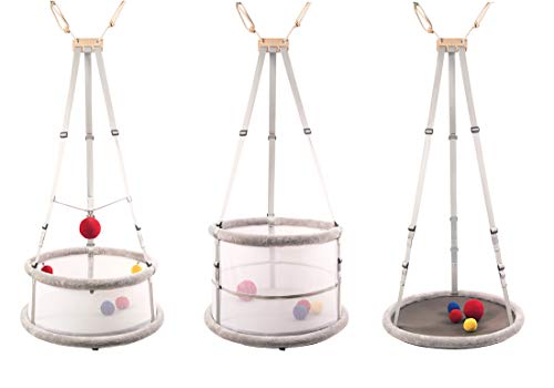 Culla Sospesa Neonato Baby Culla Amaca per Neonato Porta Beb Lettino da Viaggio Amaca per Bambini Cestino Sensoriale Box per Bambini Lettino Appeso Dondolo Appeso Beb 2 en 1 Baldacchino Zanzariera