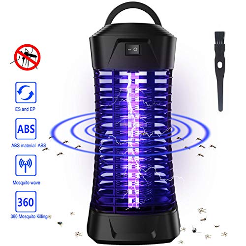 DAYOUNG Zanzariera ElettricaUV Lampada Antizanzare Elettrico Trappola per Mosche Lampade Antizanzara Contro Insetti Zanzare Mosca Falene per Uso Interno
