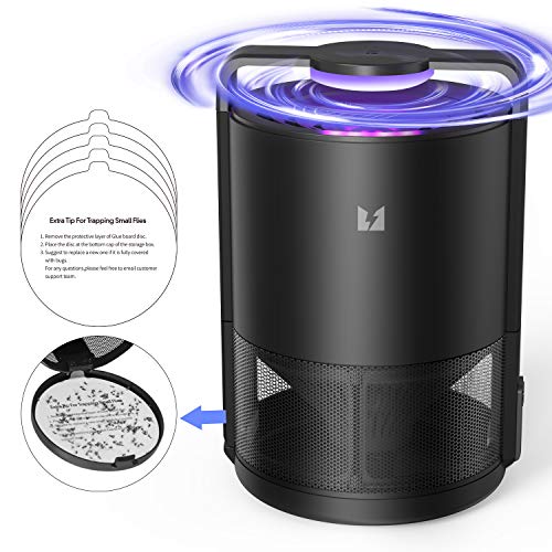 DOUHE 3X LED UV Lampada Antizanzare Zanzariera Elettrica USB Trappola per insetti Efficace contro le Mosche Sicuro Non tossico e innocuo per il corpo umano