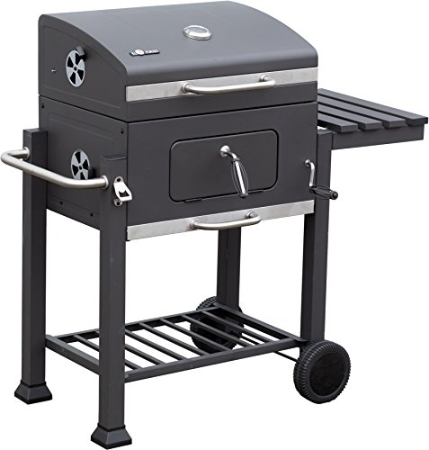 El Fuego Barbecue a carbonella Ontario 115 cm x 107 cm x 67 cm Grigio