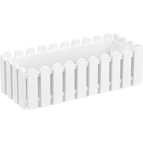 Emsa Landhaus Fioriera Bianco 50x20x16 cm