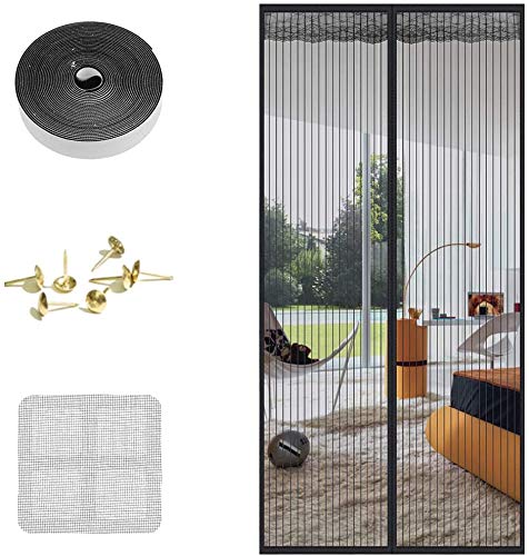 Faburo 210 90cm Zanzariera Magnetica per Porte para Porta Ingresso Zanzariera Magnetica Porta para Anti Insetti Traspirante Chiusura Automatica
