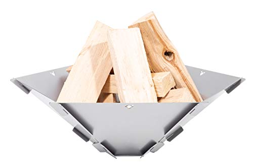 FENNEK Hexagon Braciere Mobile smontabile e a Incastro in Acciaio Inox LOriginale Protetto dal Design