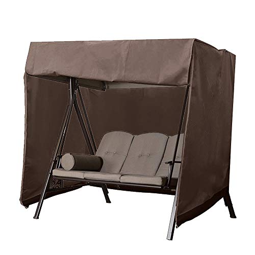 Fushida FOYZ01 Copertura per Dondolo da Giardino Impermeabile Protezione dai Raggi UV Antipolvere Triangolare Copertura per Amaca