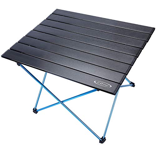 G4Free Tavolo da Campeggio Portatile Leggero Tavolo Pieghevole in Alluminio Tavoli Avvolgibili Compatti con Borsa per Il Trasporto per Escursionismo da Campeggio allaperto Zaino da Picnic
