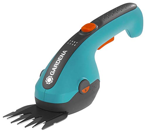 Gardena 0985320 ClassicCut Li Forbici Tagliabordi per Erba a Batteria Larghezza di Taglio 8 cm Impugnatura Comfort Lama Cambiabile