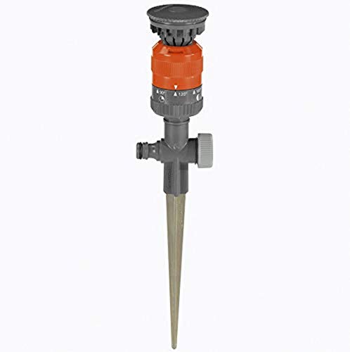 Gardena 194920 Comfort Vario Irrigatore Circolare Nebulizzatore per Irrigazione Uniforme per Superfici fino a 225 m Stabile Picchetto in Metallo