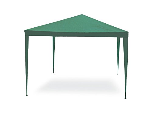 Garden Friend G1617001 Gazebo 3 x 3 m Struttura in acciaio copertura in pe 110 grm Verde