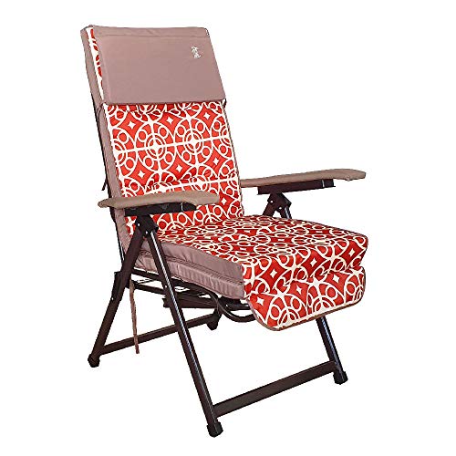 GARDENIA Madrid Sdraio Relax Super Verde Fantasia 176 x 60 x 30 cm