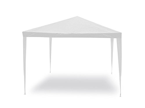 Gazebo facile bianco 3x2 m Struttura in acciaio copertura in pe 110 grm