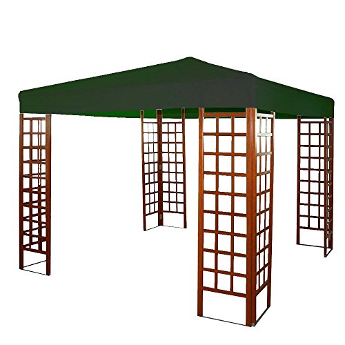 Giardini del Re Telo di Ricambio per Gazebo Verde 300x300x2 cm
