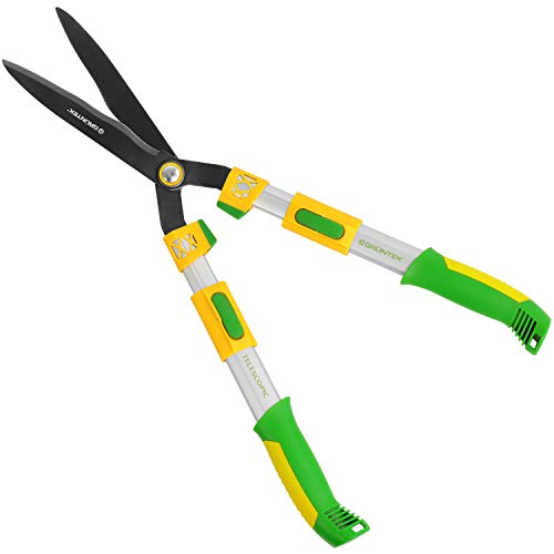 GRNTEK Cesoia Tagliasiepi Forbice Telescopica da Potatura Giardino 68825 cm Professionale