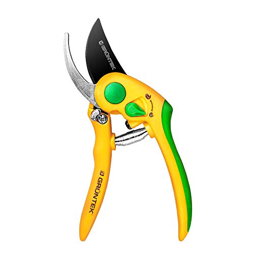 GRNTEK Cesoie da Potatura Forbici da Giardinaggio 40 mm Flamingo lama in acciaio giapponese SK5