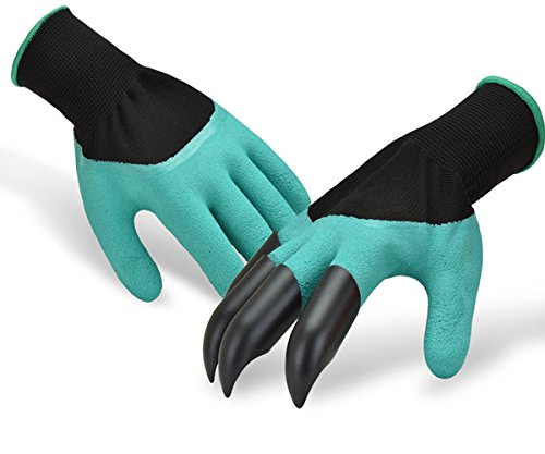 Guanti da giardinaggio con ABS plastica utensili per il giardinaggi sensibilit lavoro Scavando artigli per giardino Miglior Regalo Per Uomini e Donne Giardinieri