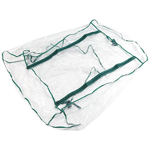 Hakeeta Mini Serra a 2 Livelli Mini Serre da Giardino Kit di Copertura in PVC di Ricambio per Cabina Walkin 69Long x 49Wide x 92High per Interni EsterniCornice Non Inclusa