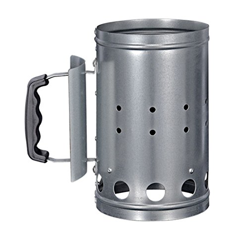 HI 60061 Accendifuoco per barbecue in metallo colore argento 1 pezzo