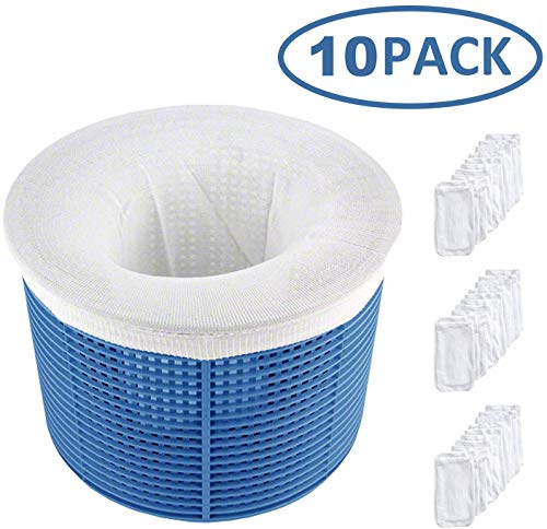 HIQEFL Pool Skimmer IntexSkimmer per Piscina GonfiabileRetina Raccogli Foglie PiscinaCalze da Filtro per PiscinaCalzini da Skimmer per PiscinaCestello da Piscina