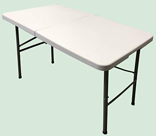 HomeLux 710090 Tavolo Pieghevole in Resina 122 x 61 x 74 cm