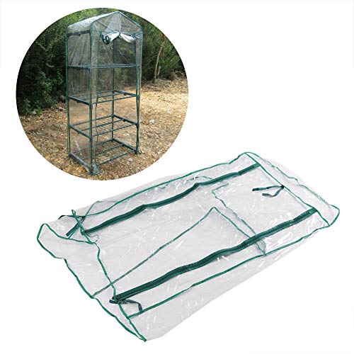 Hztyyier Tenda per Serra Portatile con Cerniera Copertura Impermeabile per Piante per Esterni e Interni Piantagione di Giardini 69 x 49 x 160 cm